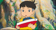 Ponyo sur la falaise