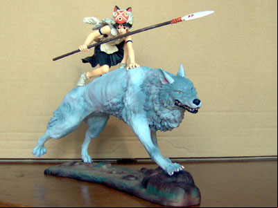 Deux figurines collector de Mononoke Hime