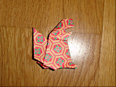 Le dernier origami de l'année 2012