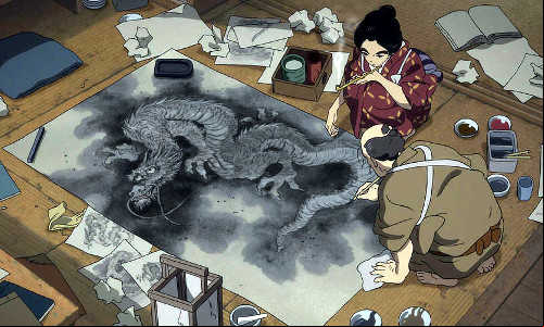 Sarusuberi - Miss Hokusai